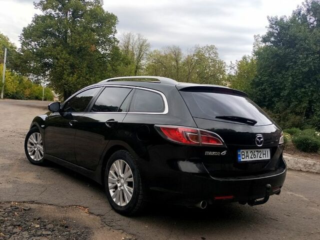 Чорний Мазда 6, об'ємом двигуна 2 л та пробігом 180 тис. км за 5950 $, фото 1 на Automoto.ua