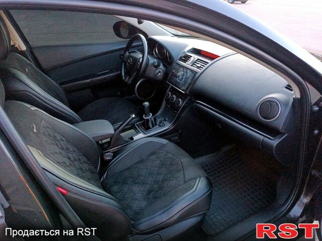 Чорний Мазда 6, об'ємом двигуна 2 л та пробігом 220 тис. км за 6900 $, фото 5 на Automoto.ua