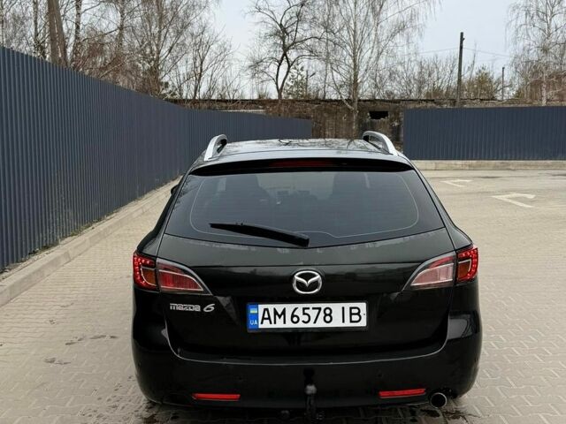 Чорний Мазда 6, об'ємом двигуна 2 л та пробігом 313 тис. км за 6500 $, фото 4 на Automoto.ua