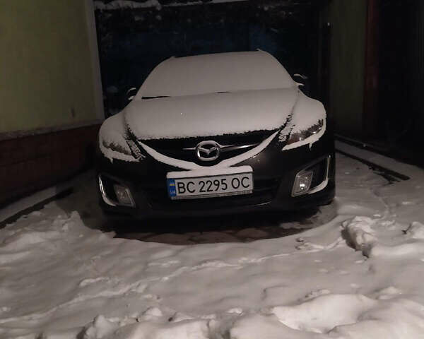 Черный Мазда 6, объемом двигателя 2.2 л и пробегом 183 тыс. км за 7700 $, фото 4 на Automoto.ua