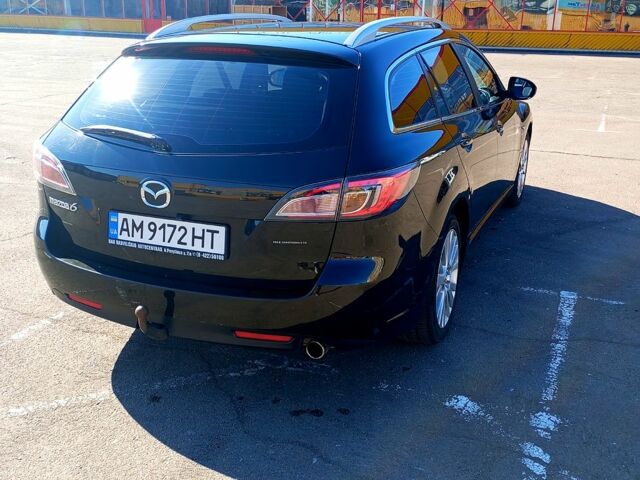 Черный Мазда 6, объемом двигателя 2 л и пробегом 300 тыс. км за 6800 $, фото 9 на Automoto.ua