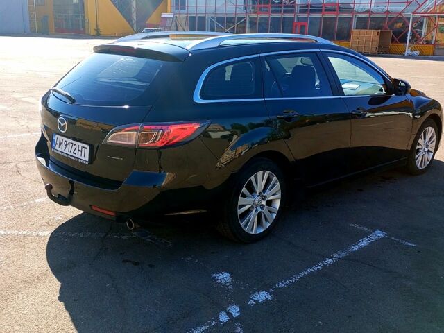 Черный Мазда 6, объемом двигателя 2 л и пробегом 300 тыс. км за 6800 $, фото 8 на Automoto.ua