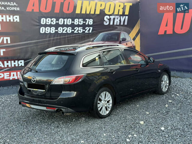 Черный Мазда 6, объемом двигателя 2 л и пробегом 331 тыс. км за 5800 $, фото 4 на Automoto.ua