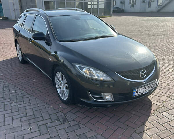 Чорний Мазда 6, об'ємом двигуна 2 л та пробігом 286 тис. км за 5950 $, фото 1 на Automoto.ua