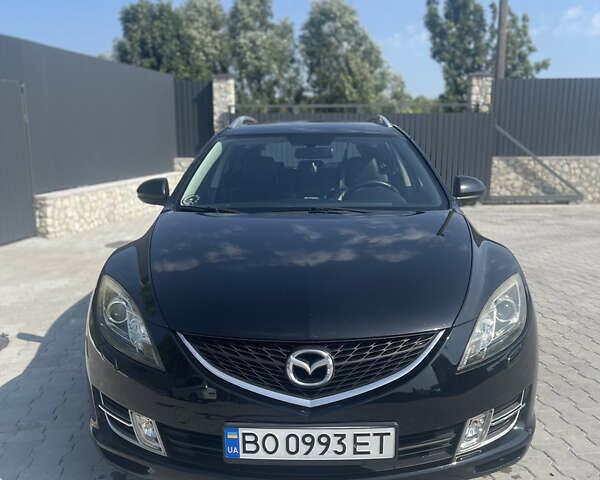 Черный Мазда 6, объемом двигателя 2.2 л и пробегом 276 тыс. км за 7500 $, фото 4 на Automoto.ua