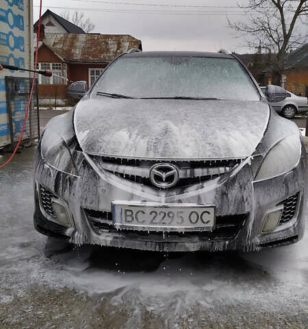 Черный Мазда 6, объемом двигателя 2.2 л и пробегом 183 тыс. км за 7700 $, фото 1 на Automoto.ua
