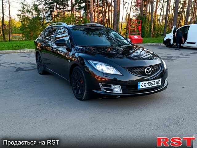 Чорний Мазда 6, об'ємом двигуна 2 л та пробігом 220 тис. км за 6900 $, фото 4 на Automoto.ua
