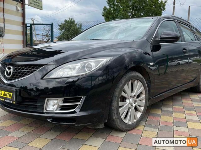 Черный Мазда 6, объемом двигателя 2 л и пробегом 328 тыс. км за 6250 $, фото 2 на Automoto.ua