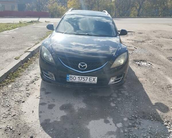 Черный Мазда 6, объемом двигателя 2 л и пробегом 315 тыс. км за 6500 $, фото 4 на Automoto.ua