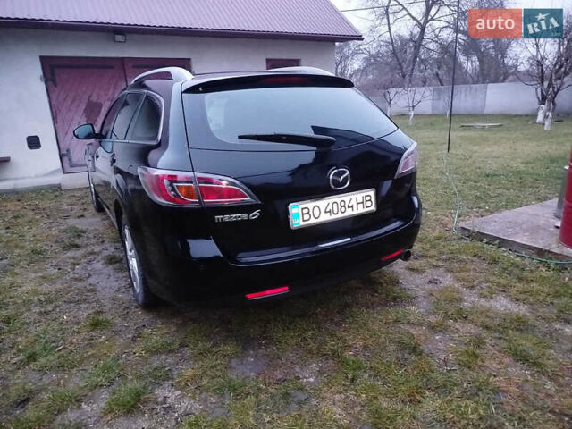 Черный Мазда 6, объемом двигателя 2 л и пробегом 289 тыс. км за 5900 $, фото 2 на Automoto.ua