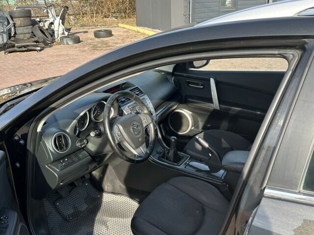 Чорний Мазда 6, об'ємом двигуна 2 л та пробігом 285 тис. км за 5950 $, фото 2 на Automoto.ua