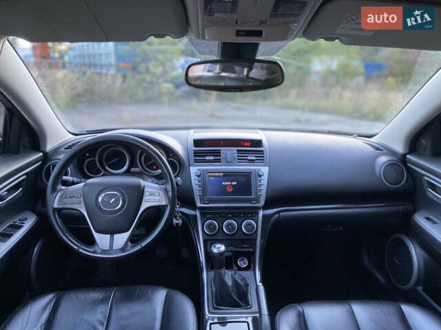 Черный Мазда 6, объемом двигателя 2 л и пробегом 287 тыс. км за 6299 $, фото 11 на Automoto.ua