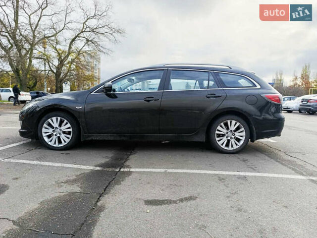 Черный Мазда 6, объемом двигателя 2 л и пробегом 205 тыс. км за 7600 $, фото 6 на Automoto.ua