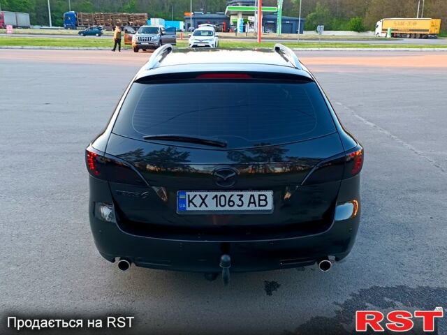 Чорний Мазда 6, об'ємом двигуна 2 л та пробігом 220 тис. км за 6900 $, фото 3 на Automoto.ua