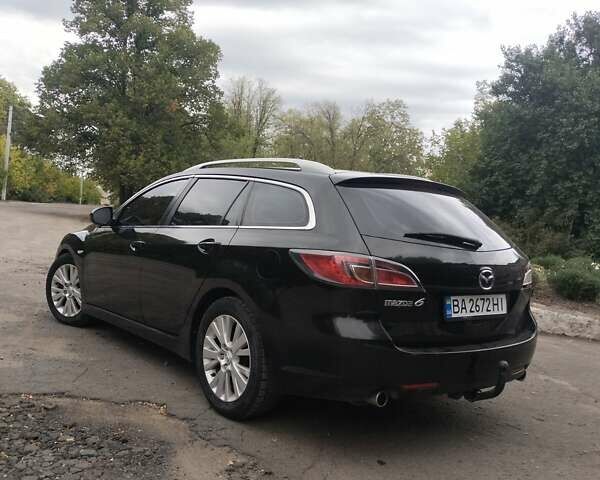 Чорний Мазда 6, об'ємом двигуна 2 л та пробігом 250 тис. км за 5500 $, фото 1 на Automoto.ua