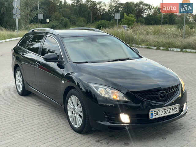 Черный Мазда 6, объемом двигателя 2 л и пробегом 343 тыс. км за 5100 $, фото 3 на Automoto.ua