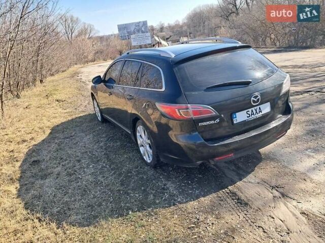 Черный Мазда 6, объемом двигателя 2 л и пробегом 320 тыс. км за 6900 $, фото 2 на Automoto.ua