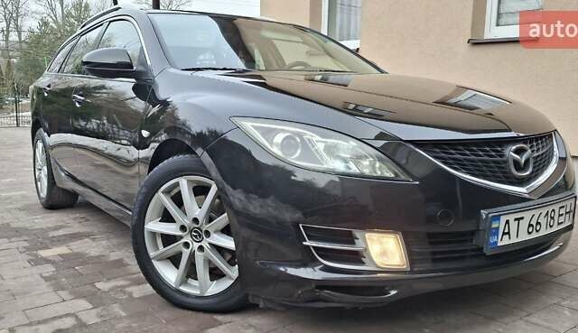 Черный Мазда 6, объемом двигателя 2 л и пробегом 237 тыс. км за 5499 $, фото 1 на Automoto.ua