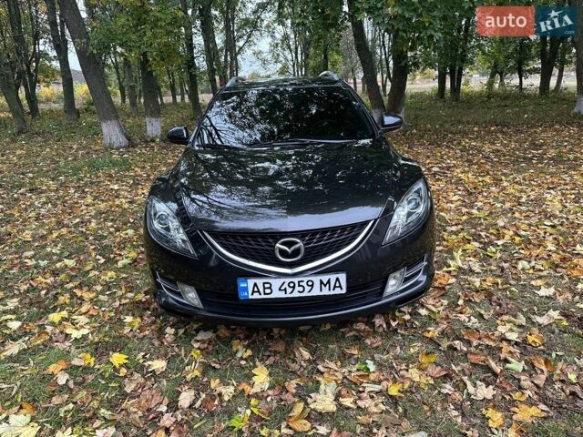 Черный Мазда 6, объемом двигателя 2.2 л и пробегом 291 тыс. км за 6000 $, фото 3 на Automoto.ua