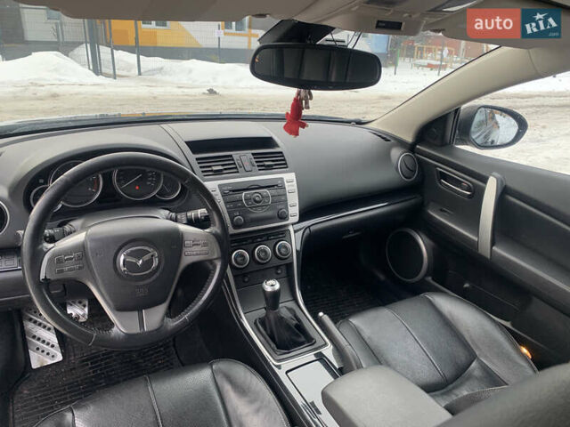 Черный Мазда 6, объемом двигателя 2 л и пробегом 320 тыс. км за 6800 $, фото 4 на Automoto.ua