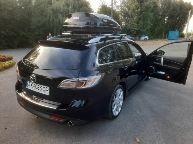 Чорний Мазда 6, об'ємом двигуна 2 л та пробігом 300 тис. км за 6798 $, фото 3 на Automoto.ua