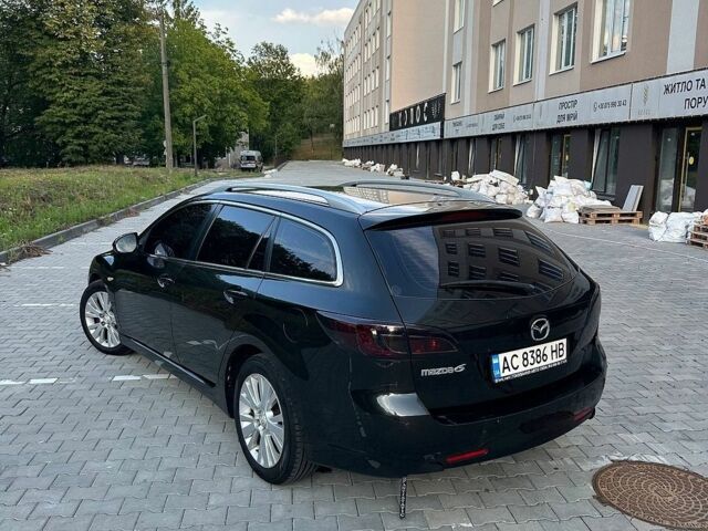 Черный Мазда 6, объемом двигателя 2 л и пробегом 280 тыс. км за 6200 $, фото 4 на Automoto.ua