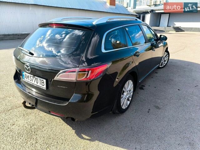 Чорний Мазда 6, об'ємом двигуна 2 л та пробігом 330 тис. км за 6400 $, фото 2 на Automoto.ua