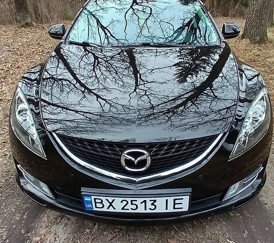 Чорний Мазда 6, об'ємом двигуна 1.8 л та пробігом 252 тис. км за 6500 $, фото 1 на Automoto.ua