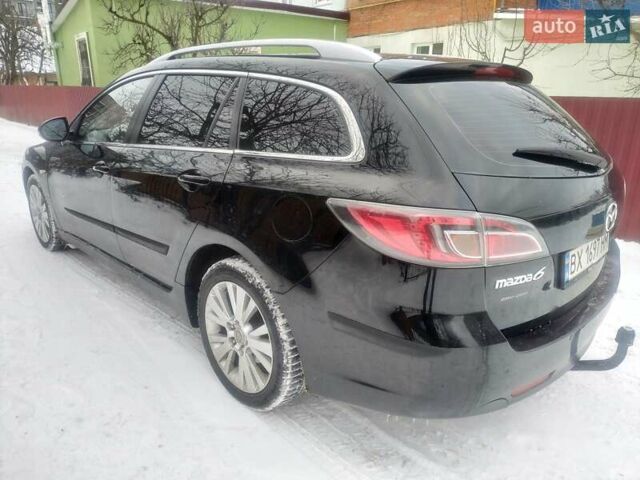 Черный Мазда 6, объемом двигателя 2 л и пробегом 276 тыс. км за 6700 $, фото 3 на Automoto.ua