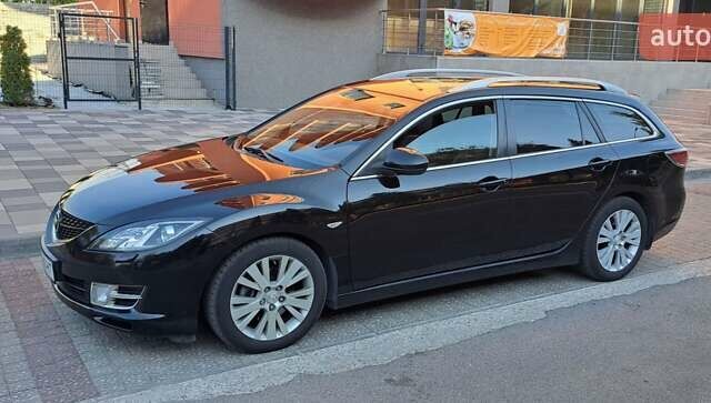Чорний Мазда 6, об'ємом двигуна 2 л та пробігом 200 тис. км за 7800 $, фото 8 на Automoto.ua