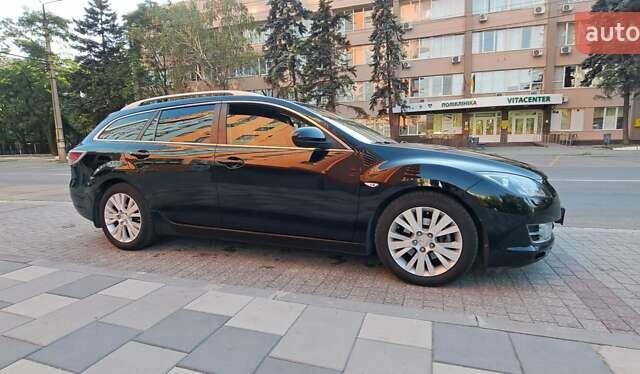 Чорний Мазда 6, об'ємом двигуна 2 л та пробігом 200 тис. км за 7800 $, фото 4 на Automoto.ua