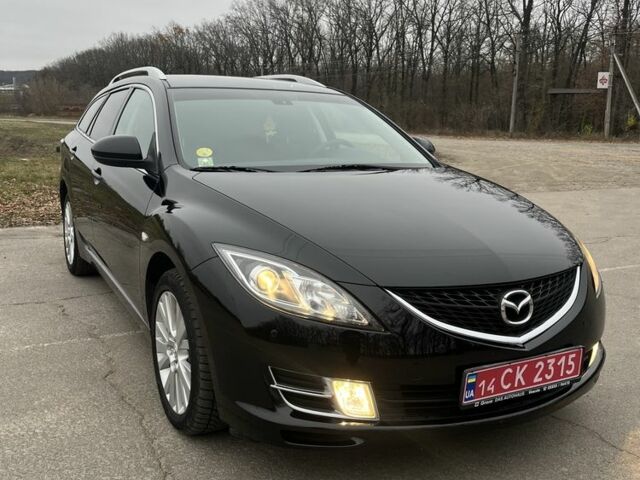 Черный Мазда 6, объемом двигателя 2 л и пробегом 180 тыс. км за 7600 $, фото 2 на Automoto.ua