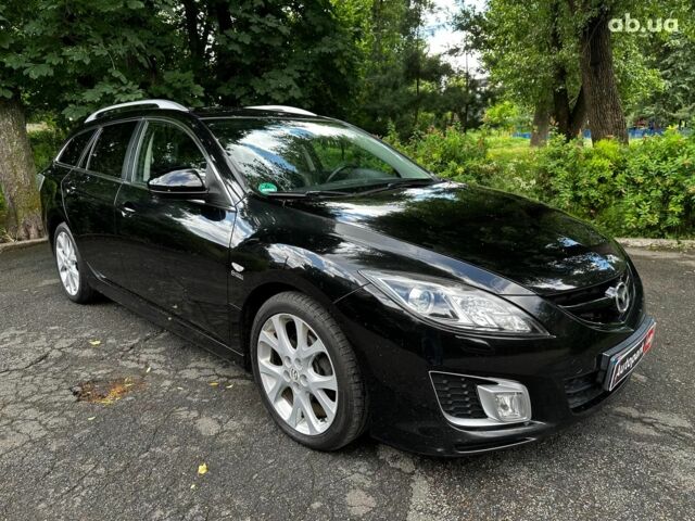 Черный Мазда 6, объемом двигателя 2.2 л и пробегом 214 тыс. км за 7990 $, фото 2 на Automoto.ua