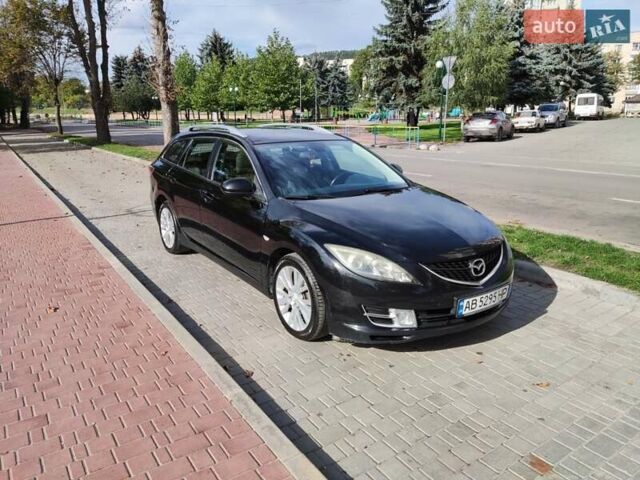 Черный Мазда 6, объемом двигателя 2 л и пробегом 332 тыс. км за 6900 $, фото 4 на Automoto.ua