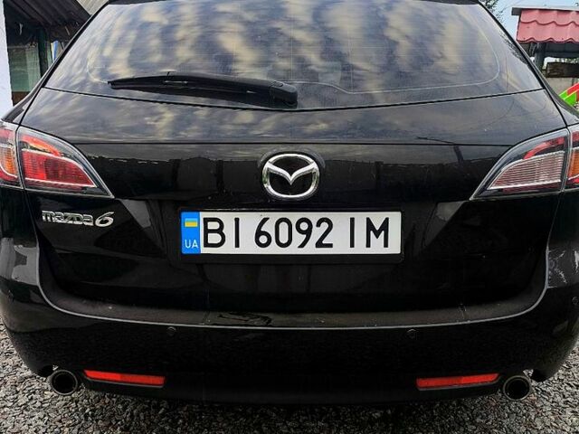 Черный Мазда 6, объемом двигателя 2 л и пробегом 230 тыс. км за 6900 $, фото 2 на Automoto.ua