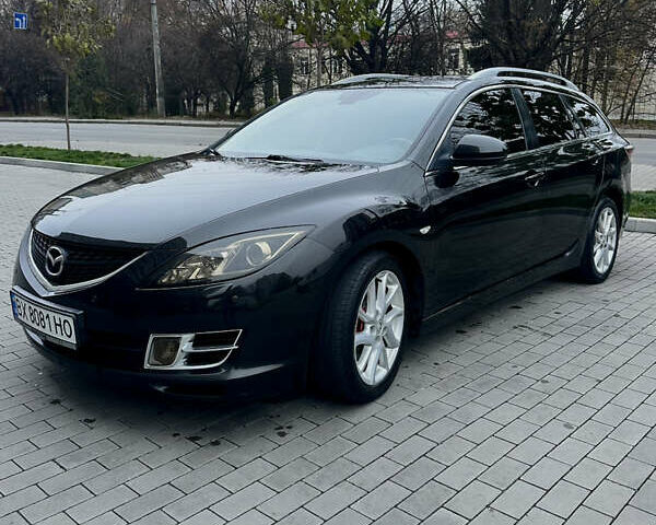 Черный Мазда 6, объемом двигателя 2 л и пробегом 235 тыс. км за 9200 $, фото 2 на Automoto.ua