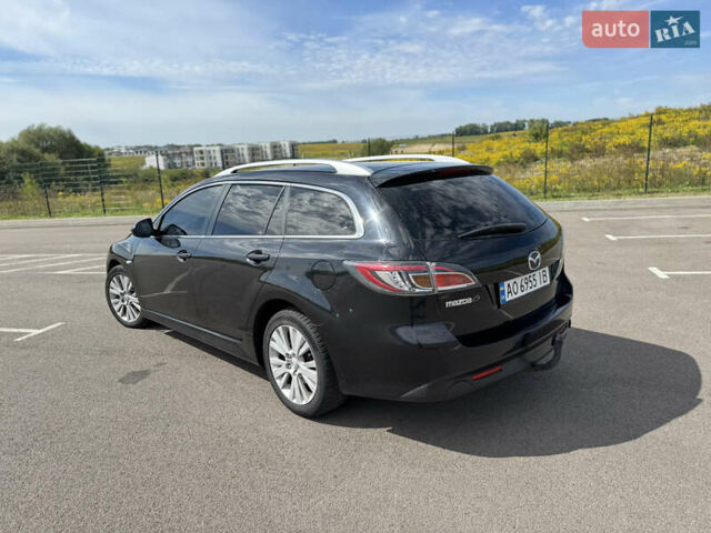 Черный Мазда 6, объемом двигателя 2.18 л и пробегом 256 тыс. км за 7270 $, фото 7 на Automoto.ua