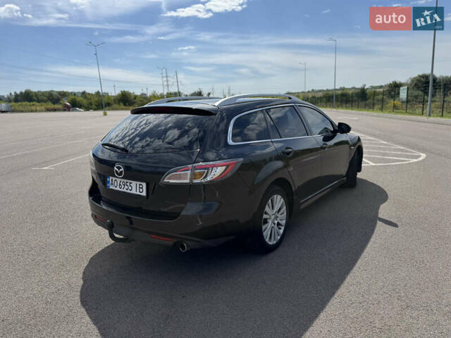 Черный Мазда 6, объемом двигателя 2.18 л и пробегом 256 тыс. км за 7270 $, фото 6 на Automoto.ua