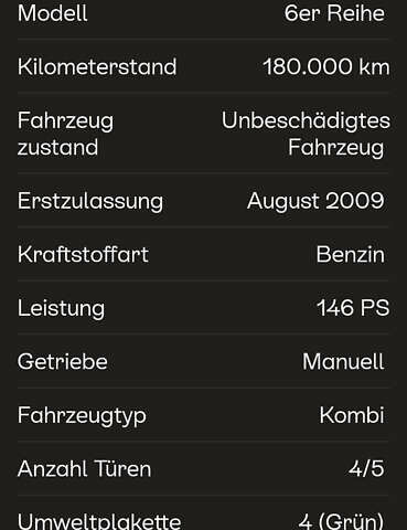 Черный Мазда 6, объемом двигателя 2 л и пробегом 180 тыс. км за 7600 $, фото 33 на Automoto.ua