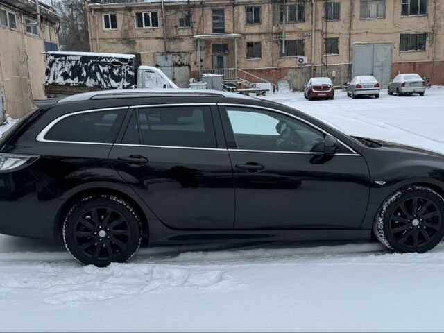 Черный Мазда 6, объемом двигателя 2.1 л и пробегом 225 тыс. км за 6300 $, фото 3 на Automoto.ua