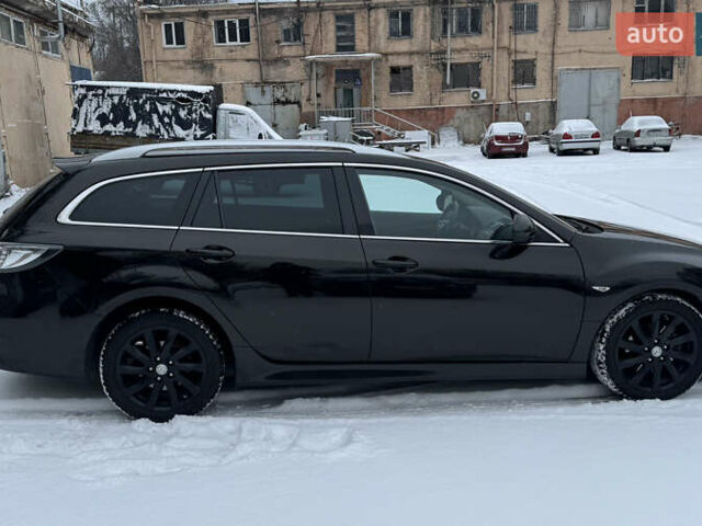 Черный Мазда 6, объемом двигателя 2.15 л и пробегом 225 тыс. км за 6300 $, фото 3 на Automoto.ua