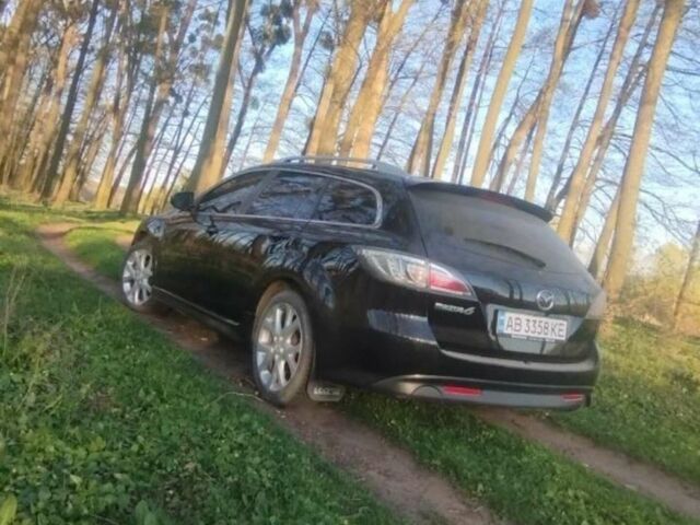 Черный Мазда 6, объемом двигателя 2.2 л и пробегом 305 тыс. км за 7400 $, фото 4 на Automoto.ua