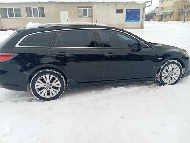 Черный Мазда 6, объемом двигателя 2 л и пробегом 244 тыс. км за 6100 $, фото 7 на Automoto.ua