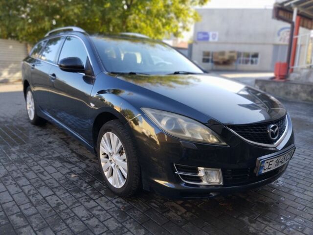 Черный Мазда 6, объемом двигателя 2 л и пробегом 270 тыс. км за 6800 $, фото 4 на Automoto.ua