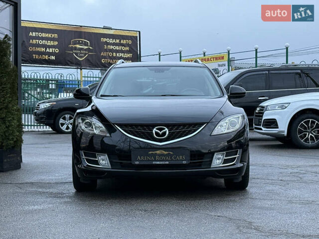 Черный Мазда 6, объемом двигателя 2 л и пробегом 220 тыс. км за 8600 $, фото 5 на Automoto.ua