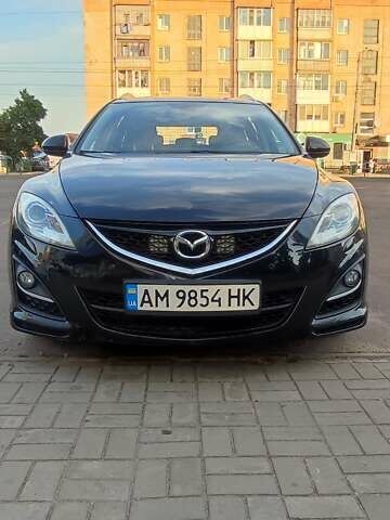 Черный Мазда 6, объемом двигателя 2.18 л и пробегом 307 тыс. км за 7350 $, фото 16 на Automoto.ua