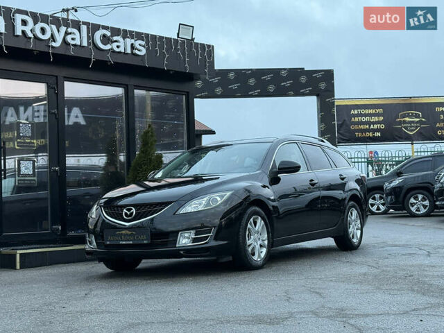Черный Мазда 6, объемом двигателя 2 л и пробегом 220 тыс. км за 8600 $, фото 4 на Automoto.ua
