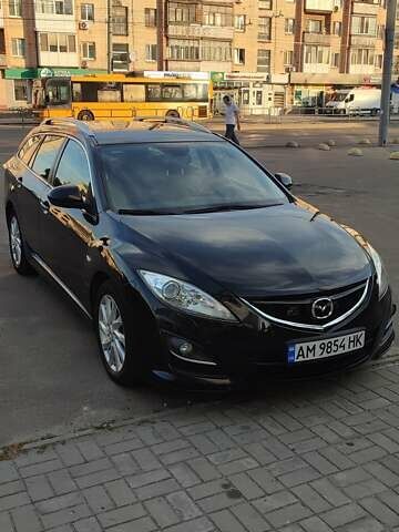 Черный Мазда 6, объемом двигателя 2.18 л и пробегом 307 тыс. км за 7350 $, фото 13 на Automoto.ua