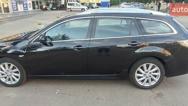 Черный Мазда 6, объемом двигателя 2.18 л и пробегом 307 тыс. км за 7350 $, фото 1 на Automoto.ua