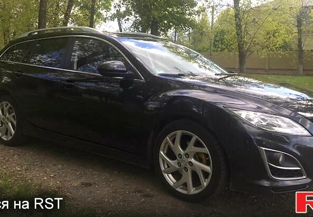 Черный Мазда 6, объемом двигателя 2.2 л и пробегом 260 тыс. км за 9500 $, фото 4 на Automoto.ua